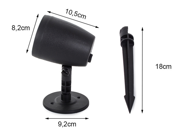 Led projektor weihnachtsstrahler wasserdicht