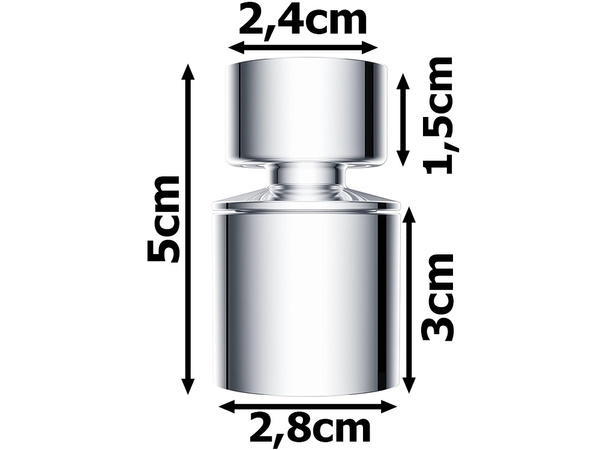 Perlator wasserhahn verlängerung beweglich 360 variable spray
