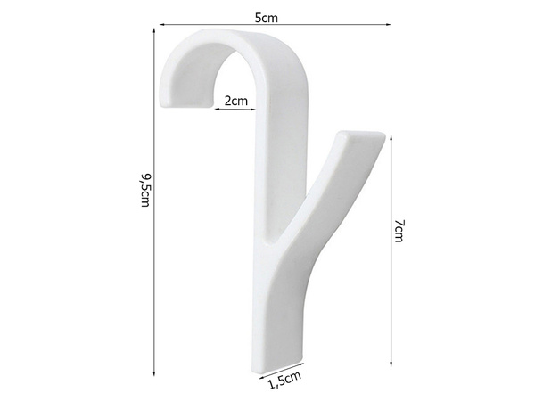 2x bathroom hanging hook for radiator and bathroom heater