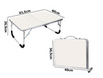 Table pliante table touristique sous tente valise jardin 40x30