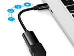 Adapter usb-c v usb-a 3.0 iz trdnega v telefonski trdni