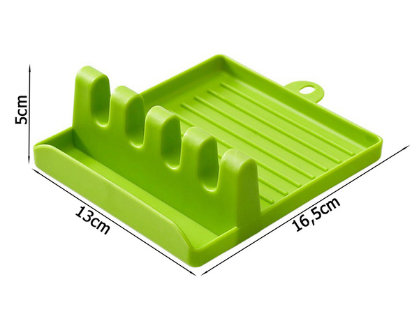Kitchen spoon drainer pad