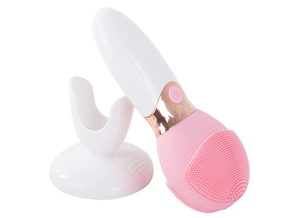 Facial cleansing brush sonic massager