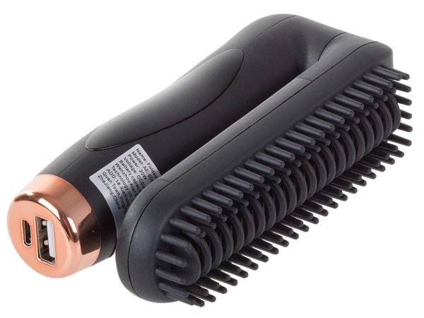 Cepillo alisador para barba y cabello