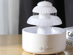 Zvlhčovač vzduchu difúzor led lampa aromaterapia fontána bezdrôtové
