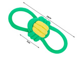 Dog toy chew tug rope strong long