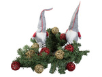 Gnome de noël gnome de noël sous l'arbre de noël