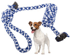 Juguete para perros cuerda de tirar fuerte cuerda larga