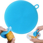 Silicone washer sponge scouring brush vegetable scouring brush