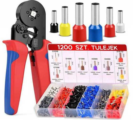 Wire tuning crimper 0.25-10mm set 1200 elements