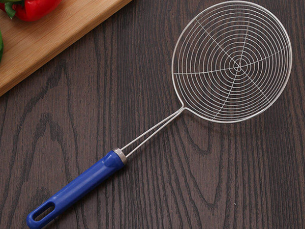 Cedzak łyżka sitko chochla do smażenia do pierogów frytek szumówka kuchenna