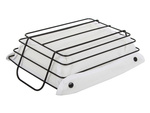 Loft panier métallique pour la cuisine pour fruits pain avec doublure