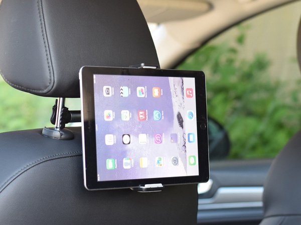 Car holder for tablet phone headrest