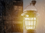 Solar camping lantern led garden lantern usb dusk motion sensor