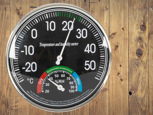 Raumluftfeuchtigkeitsthermometer analoges hygrometer