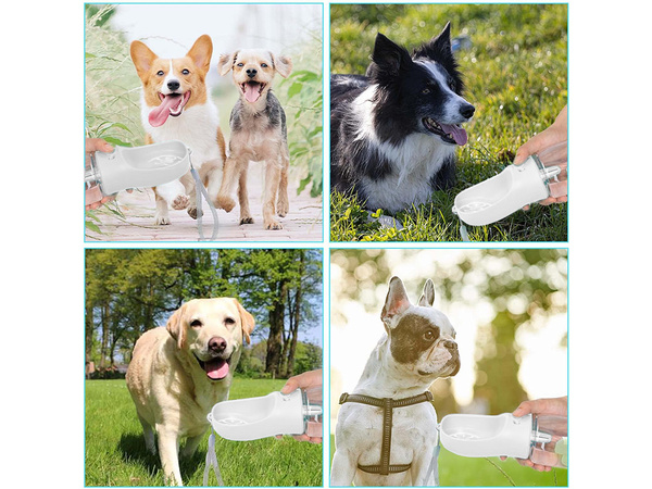 Water bowl portable dog walking poison 380ml