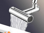 Bubbler de aer pentru robinet, extensie rotativă, spray pentru robinet, 4 moduri