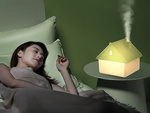 Humidificador difusor de aire aromaterapia ionizador casa usb grande 1l