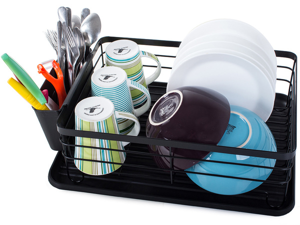 Suport de uscare scurgător de vase tavă mare