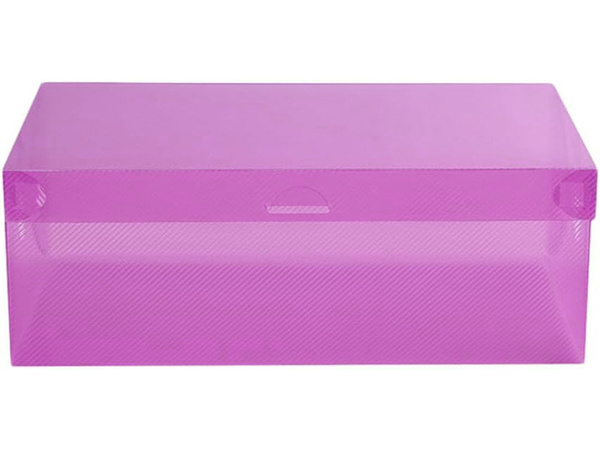 Cipősdoboz cipősdoboz szervező többszínű átlátszó 10db