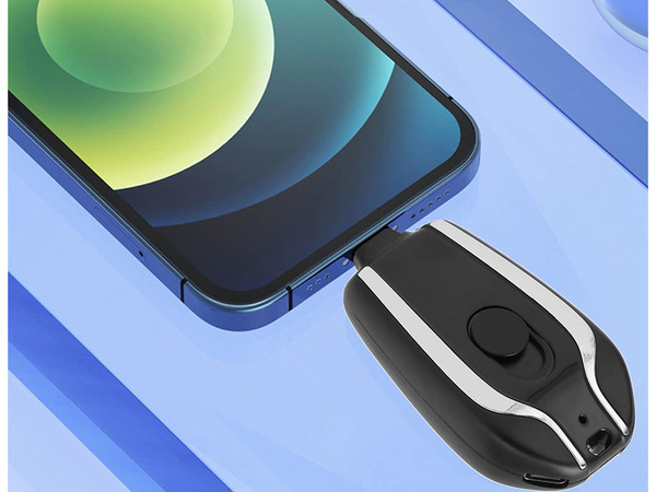 1500mah llavero cargador de batería móvil