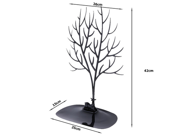 Ékszer szervező állvány szarvas agancs fa