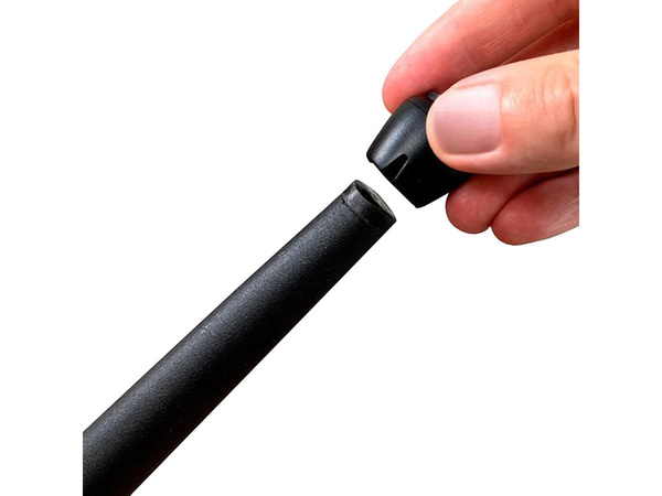 Capace pentru picioare de scaun pâslă 12-16mm negru 16pcs