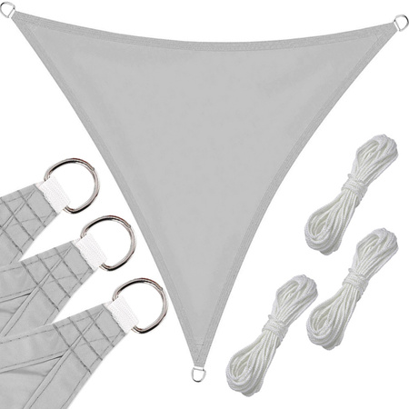 3x3x3m parasol de jardin imperméable triangle