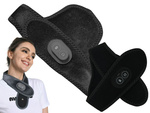 Neck pain relief neck massager warming massage headband usb lightweight