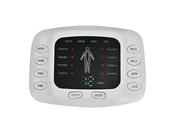 Electroestimulador músculo ems tens taps