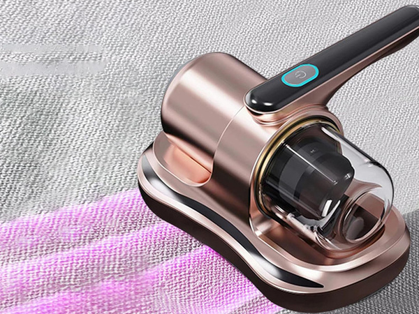 Rankinis dulkių erkių siurblys be maišelio filtras alergiškiems žmonėms uv lempa