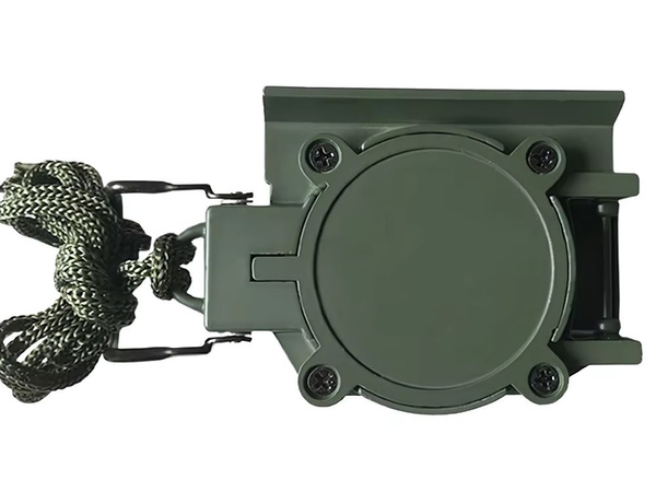Professional tactical military compass metal lockable ruler