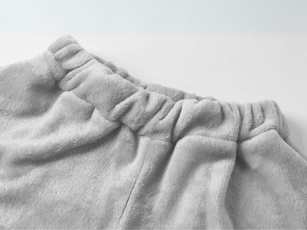 Šilta moteriška dviejų dalių pižama su gobtuvu, minkšta, pliušinė, trumpa xl