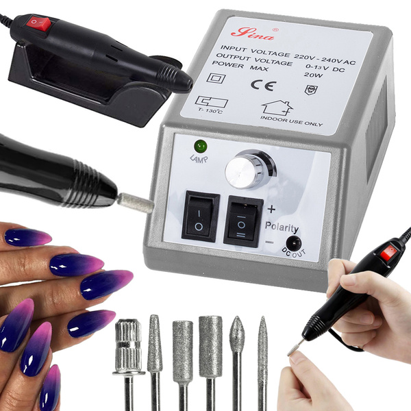 Nail drill manicure pedicure professional drill bits home drill