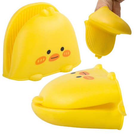 Guante de silicona para cocina mano de guante resistente al calor protección para pollo