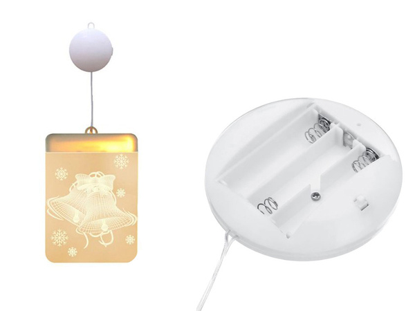 3d vidriera decoración luces de navidad
