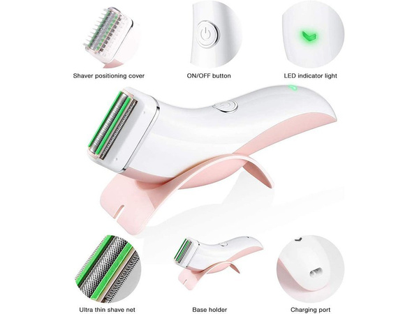 Epilátor női test borotva lábak kezek bikini