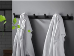 Bathroom hanger for clothes, bathroom towels, kitchen wall loft wall 54.5cm