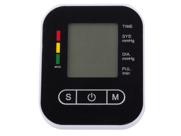 Elektroniskais augšdelma asinsspiediena monitors lcd displejs aritmijas akumulatoru komplekts