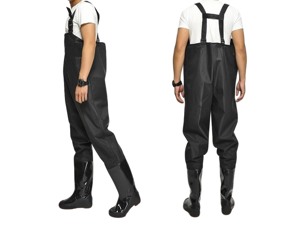 Pantalon de waders de pêche 43 bretelles