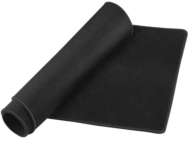 Gaming mouse and keyboard pad xl 80x30 cm anti-slip black