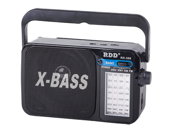 Virtuves radio pārnēsājamais celtniecības akumulators retro antena rokas fm am