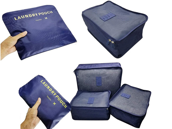 Organizátory na cestovanie pre vrecia na bielizeň x6