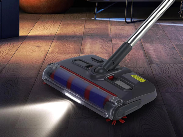 Aspirator portabil fără cablu cu perie electrică rotativă la 360° kaśka