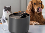 Automatic cat waterer dog water fountain filters water bowl