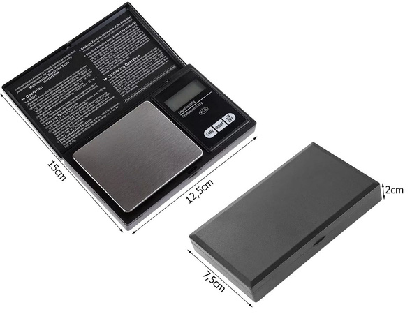 200g/0.01g elektronikus elektronikus grammer súlyok