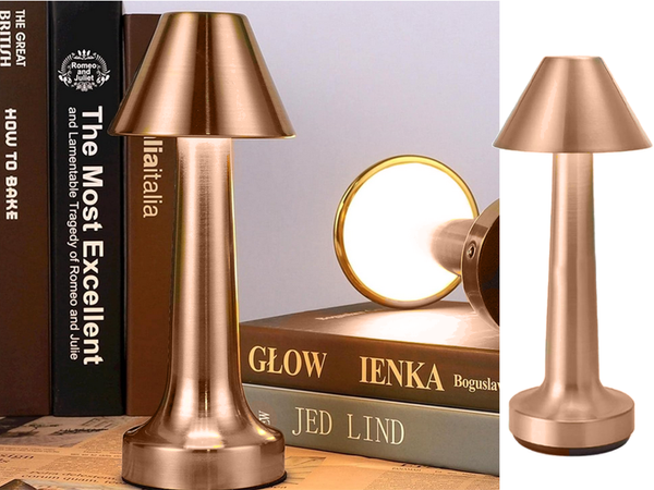 Guļamistabas galda nakts apgaismojums pieskārienu lampa 3 soļu bezvadu