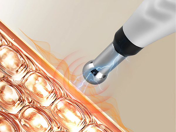 Akupunktúrás masszírozó toll elektrostimulátor 5 tippek lcd készlet