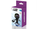 Chargeur de voiture usb-c 14w et usb-a 15w pour allume-cigare rapide