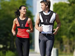 Running waistcoat with reflector sports bag phone holder